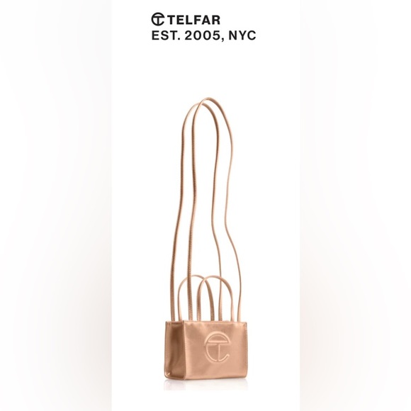 ✨HOST PICK✨BNWT TELFAR Small Copper Shopping Bag✨HOST PICK✨ - Picture 3 of 7